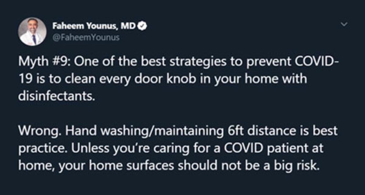 Bir Doktor, Koronavirüsle İlgili Doğru Olduğu Düşünülen 10 Yanlışı Açıkladı