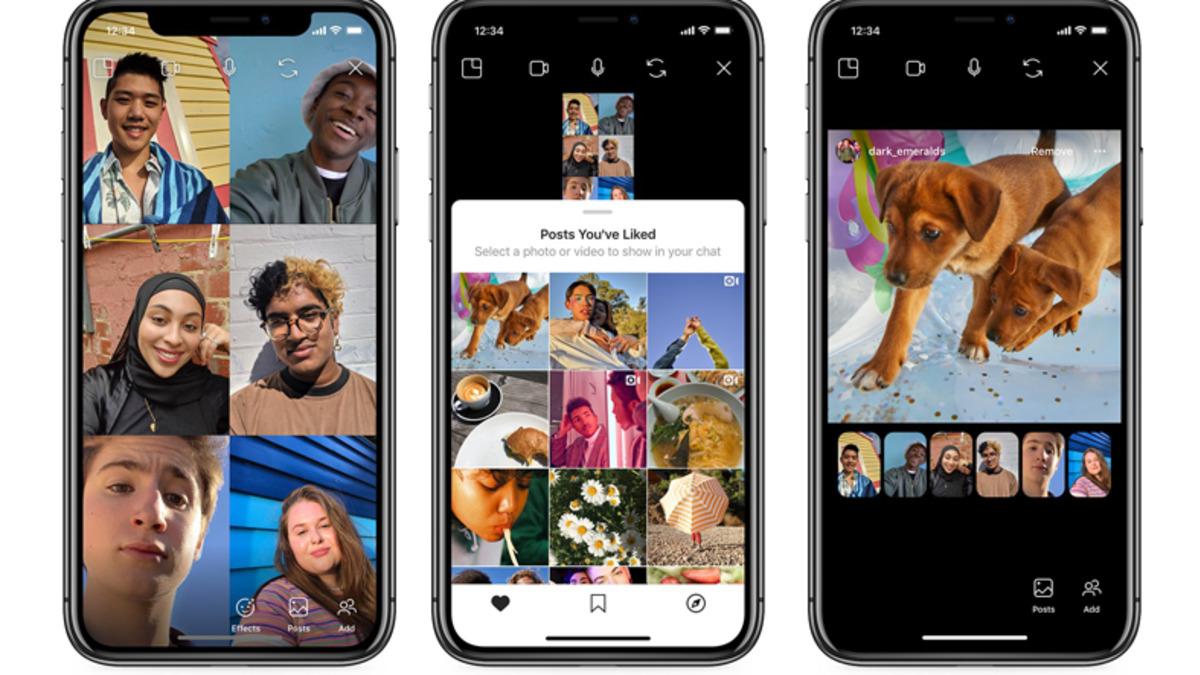 Instagram, Toplu Görüntülü Aramaya İzin Veren Yeni Özelliğini Duyurdu