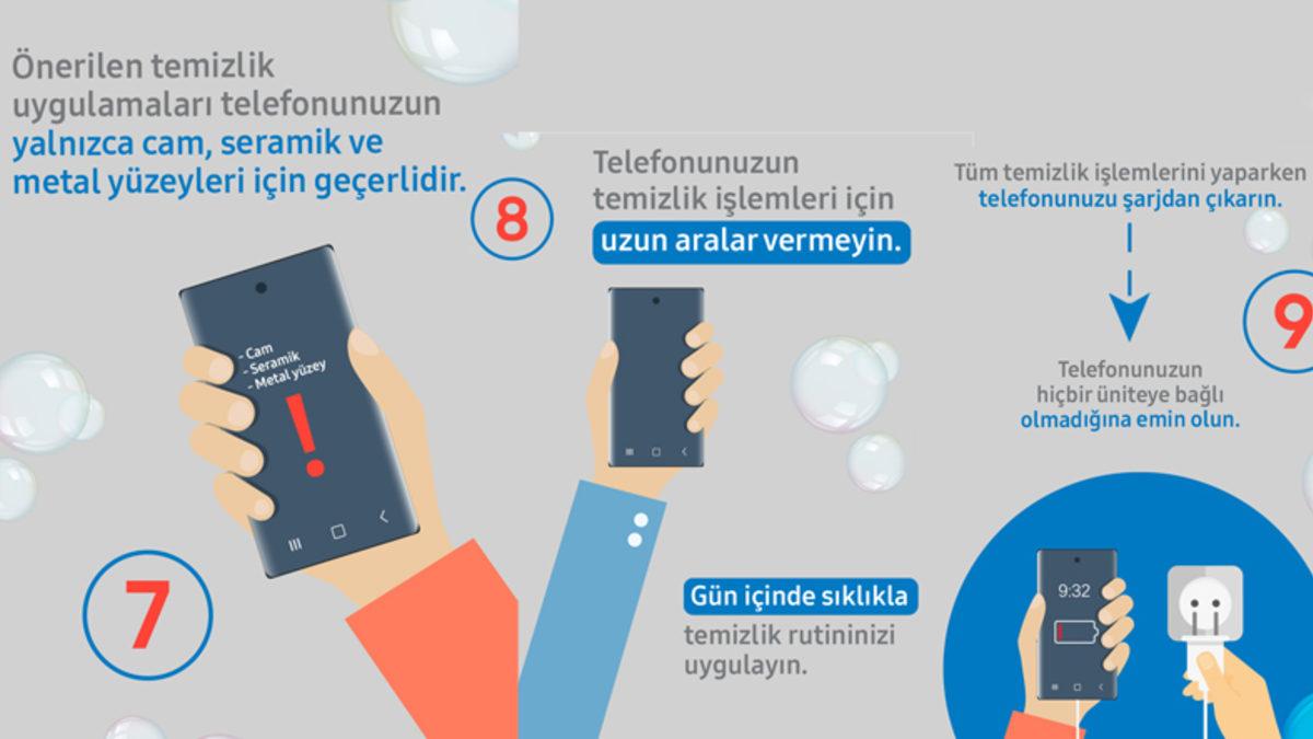 Samsung’dan Akıllı Telefon ve Tabletleri Temizleme Rehberi