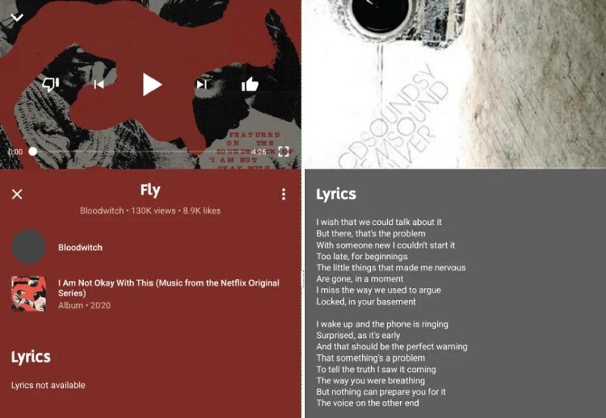 YouTube Music Uygulamasına Şarkı Sözlerini Görüntüleme Özelliği Geldi