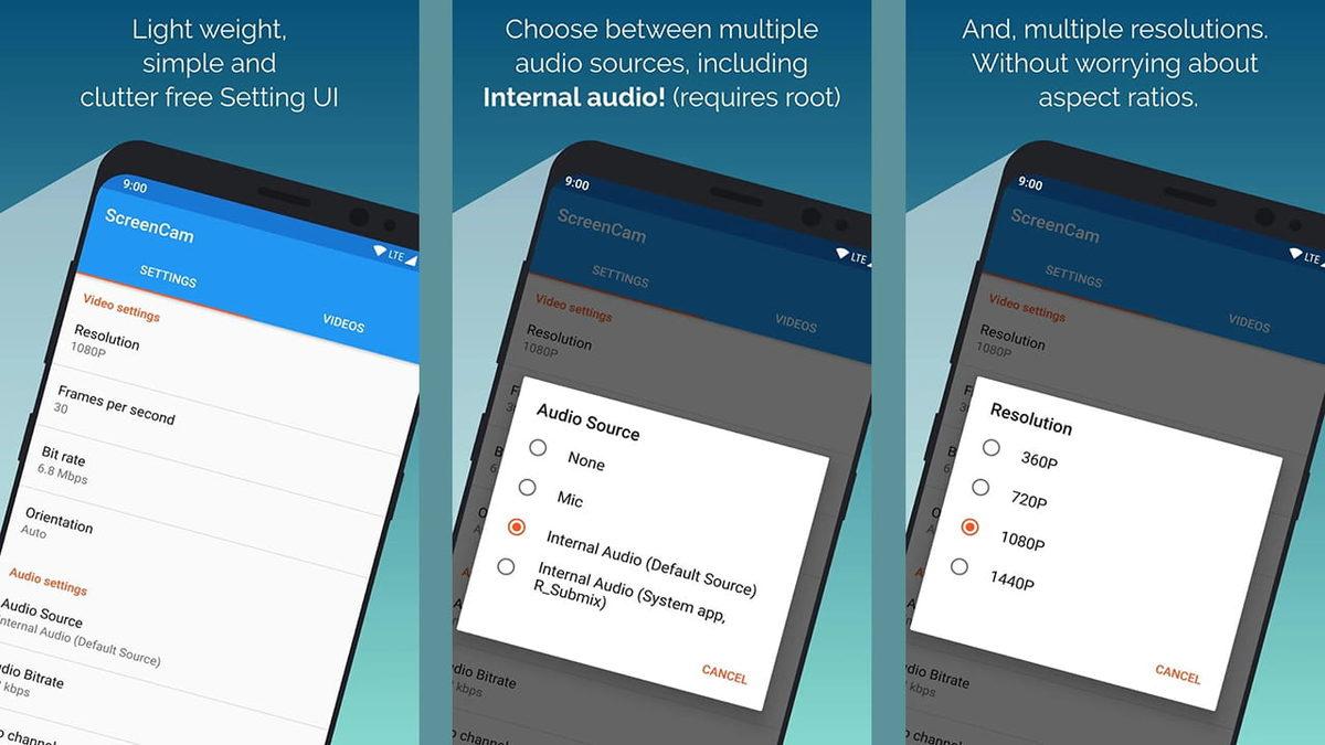 Android İçin En İyi Ekran Kaydedici Uygulamalar