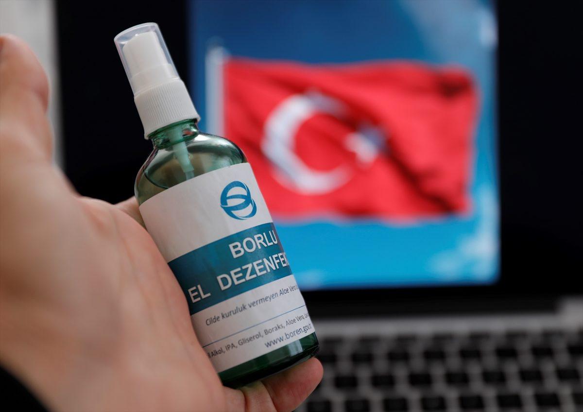 Bakan Duyurdu: Borlu El Dezenfektanının Seri Üretimi Başlıyor