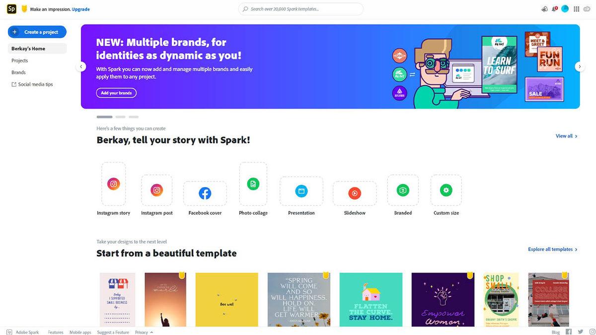 Adobe Spark ile 8 Kolay Adımda Videolar İçin İntro Nasıl Yapılır?