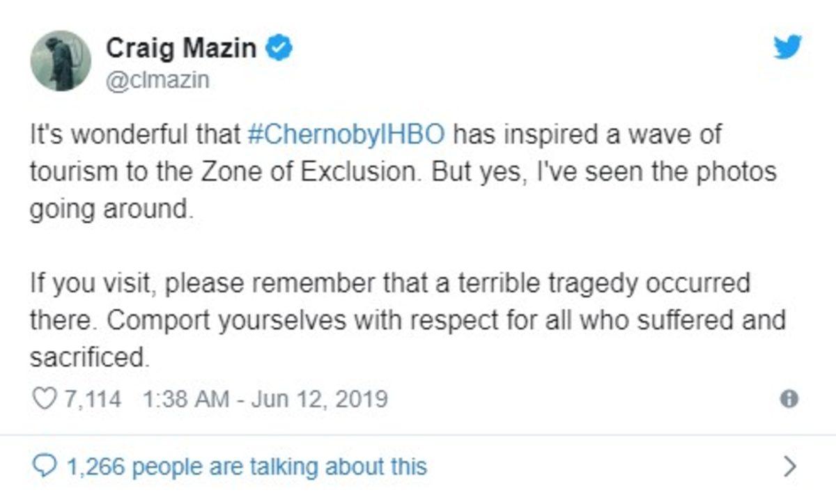 Chernobyl’in Yapımcısı, Kaza Alanında Çekilen Düşüncesiz Fotoğraflara Tepki Gösterdi
