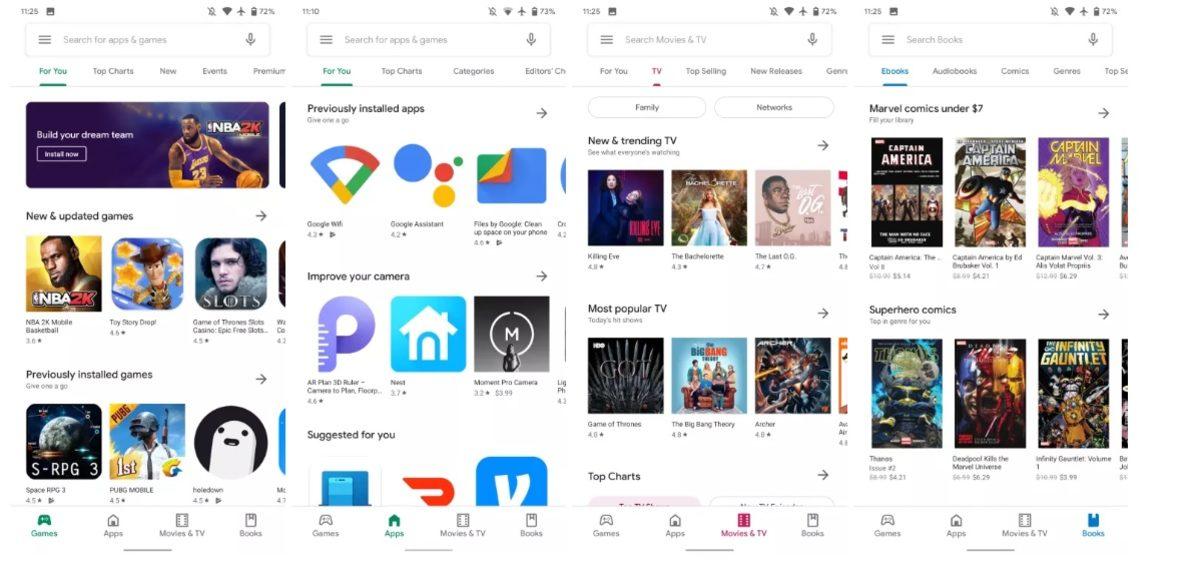 Google Play Store’un ’Material’ Temasını Kullanıma Açan APK Yayınlandı