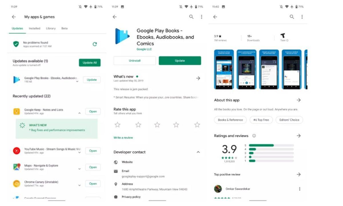 Google Play Store’un ’Material’ Temasını Kullanıma Açan APK Yayınlandı