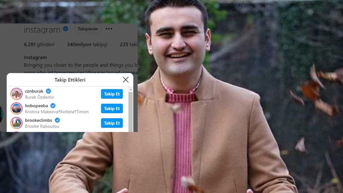 Instagram, Resmi Hesabından Türk İsmi Takip Etmeye Başladı