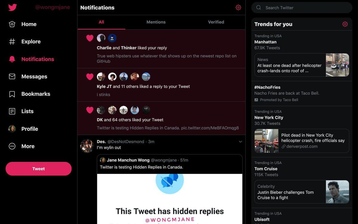 Twitter, Tweet Yanıtlarını Gizleme Özelliği Test Ediyor