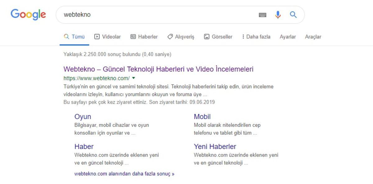 Google, Arama Sonuçları Sayfasının Tasarımını Yeniledi
