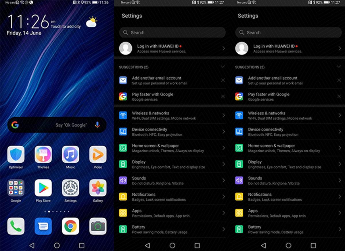 Huawei’nin Yeni Arayüzü EMUI 10’a Ait Ekran Görüntüleri Ortaya Çıktı