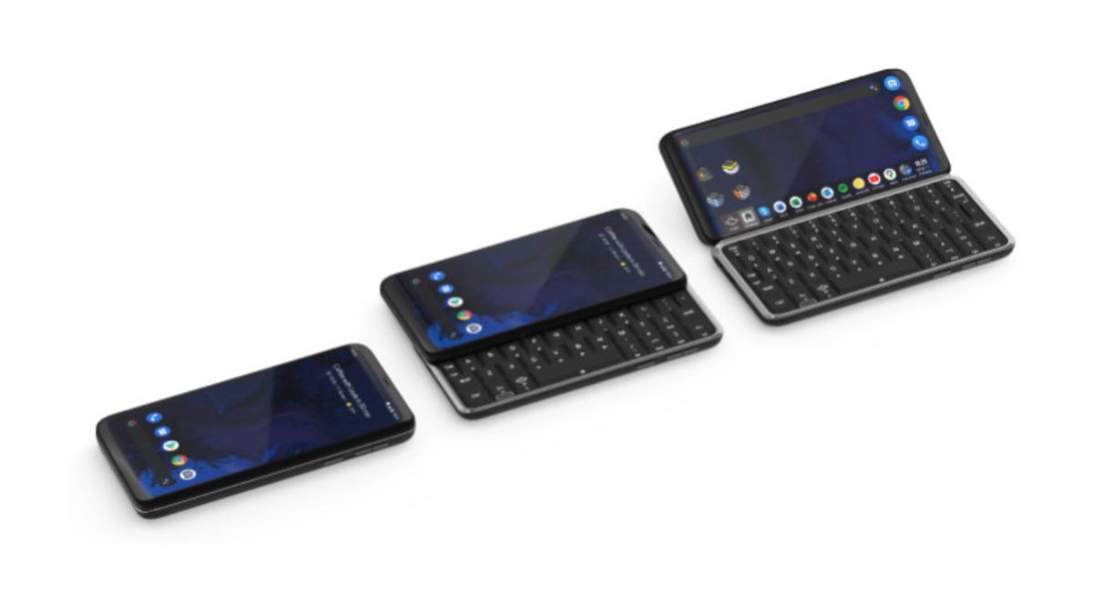 Menteşeli Yapısıyla Fiziksel Bir Klavye Sunabilen İlginç Telefon: Astro Slide