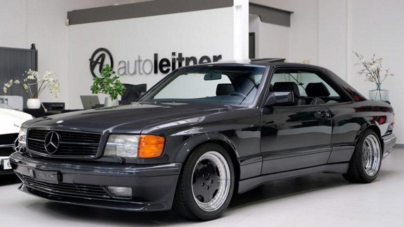 1989 Mercedes 560 SEC AMG 6.0 Widebody, Dudak Uçuklatan Bir Fiyatla Satışa Çıktı