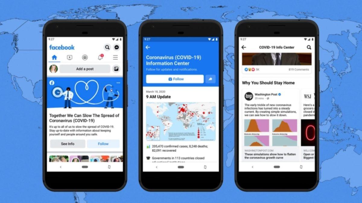 Facebook Corona Virüs Bilgi Merkezi Artık Türkçe Olarak da Hizmet Veriyor