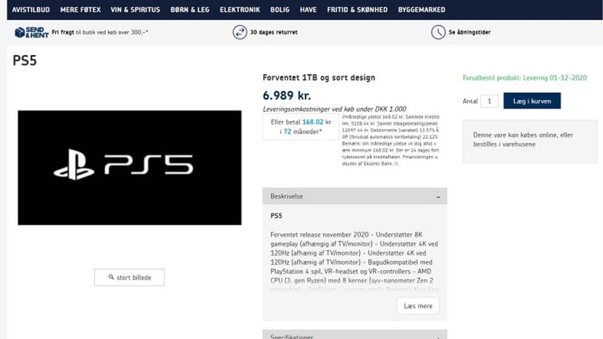 PS5’in Oyun Oynamaya Tövbe Ettiren Fiyatı Bir Sitede Ortaya Çıktı