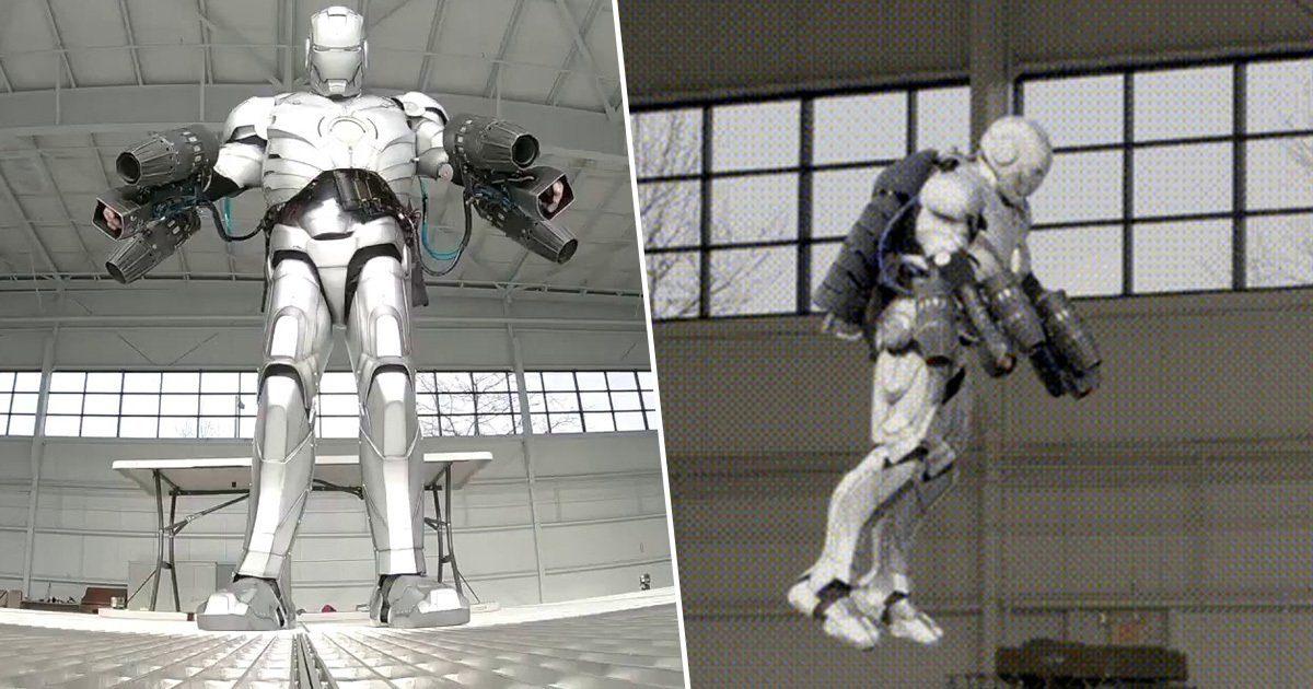 Efsane Avcıları’ndan Adam Savage, Uçabilen Bir Iron Man Zırhı Üretti