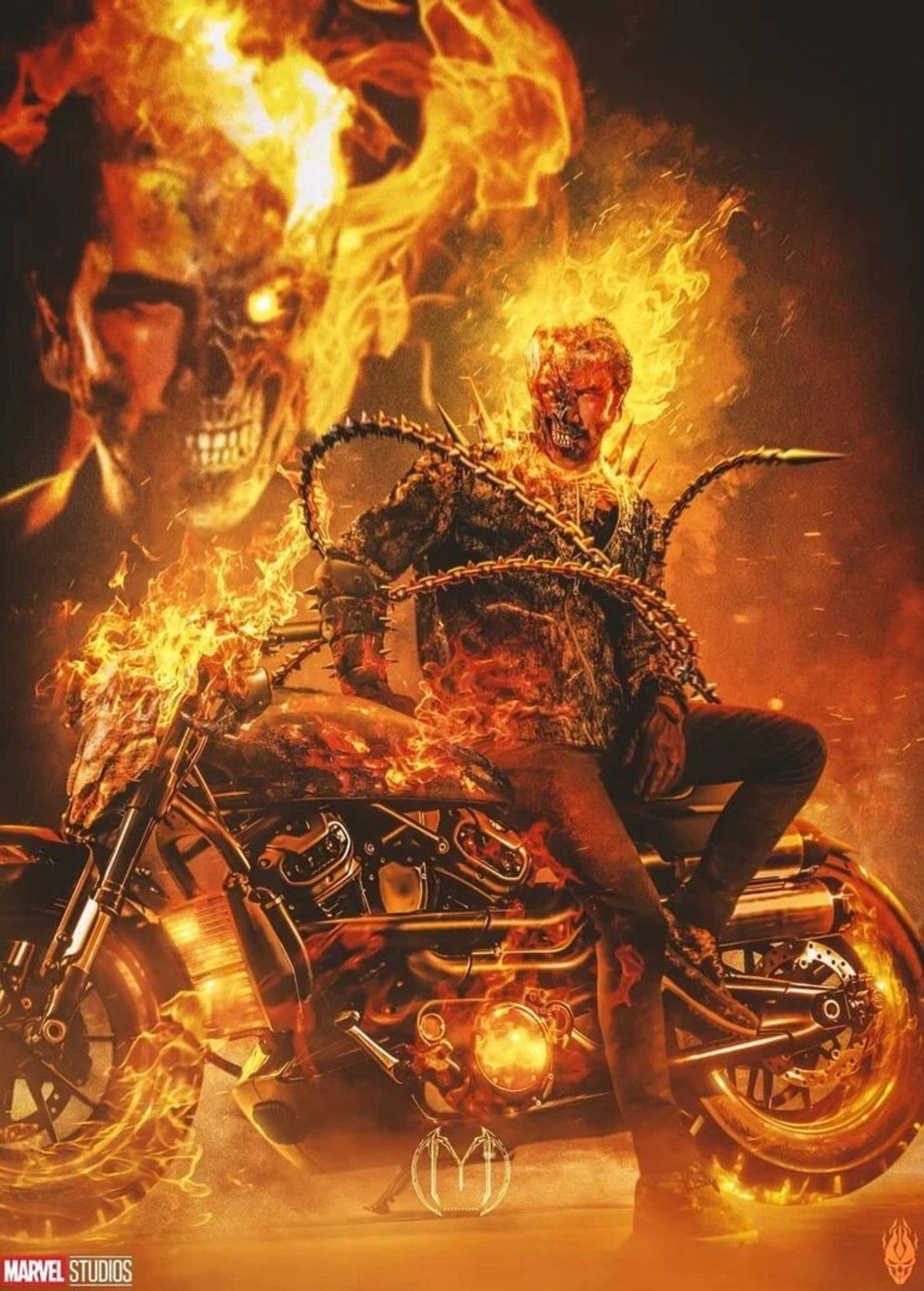Keanu Reeves’in Ghost Rider Rolüne Ne Kadar Yakışacağını Gösteren Hayran Yapımı Afiş