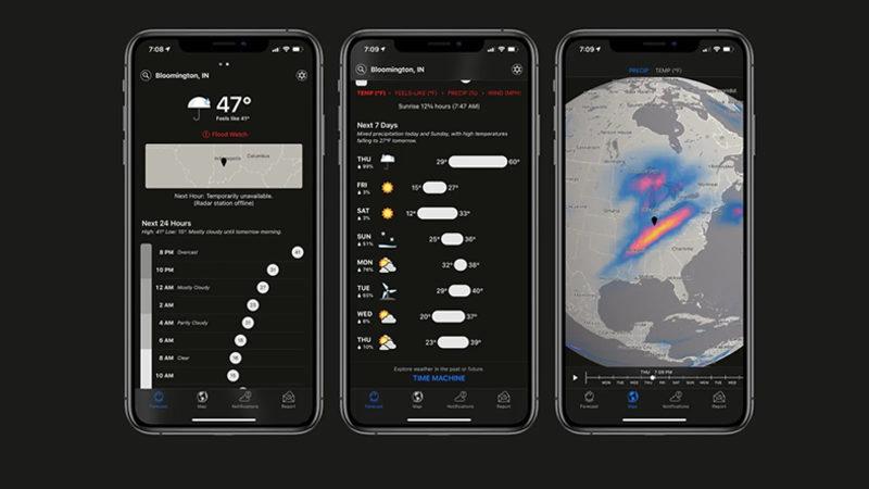 Apple, Hava Tahmin Uygulaması Dark Sky’ı Satın Aldı