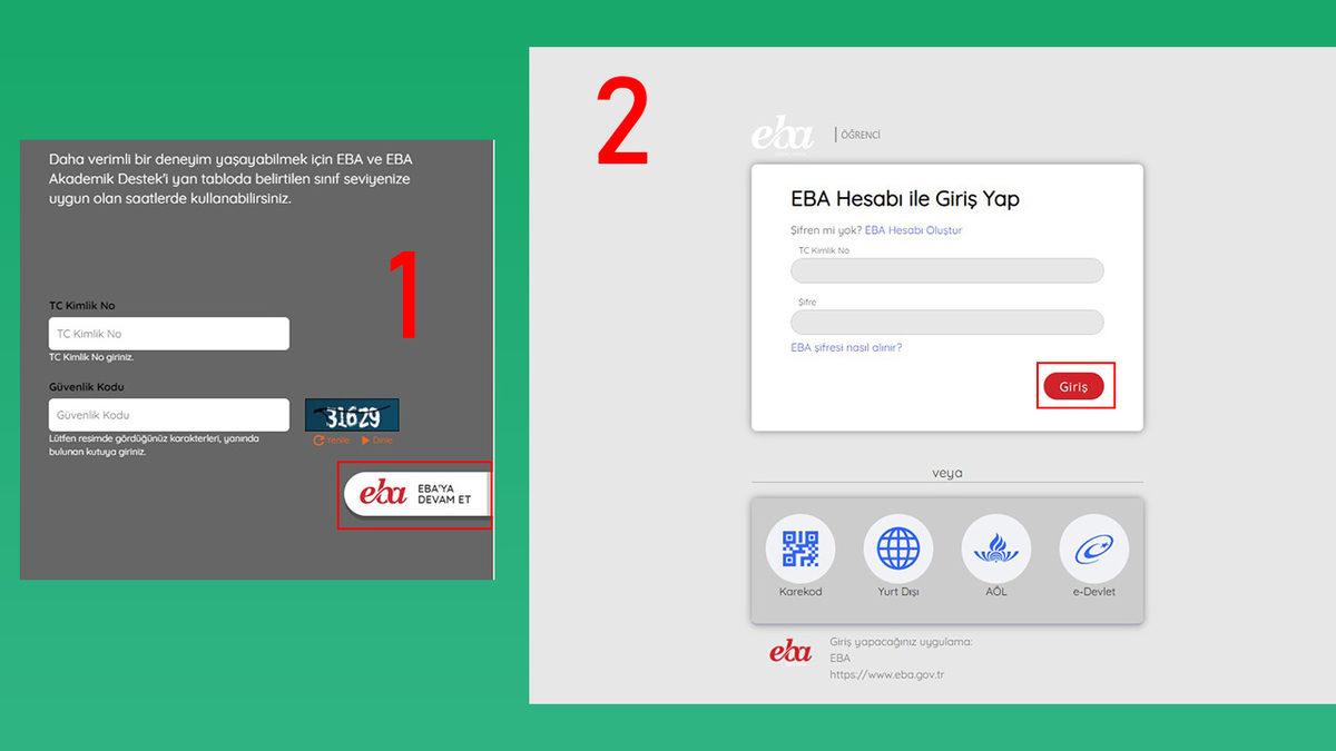 EBA Öğrenci Girişi Nasıl Yapılır? - 2020