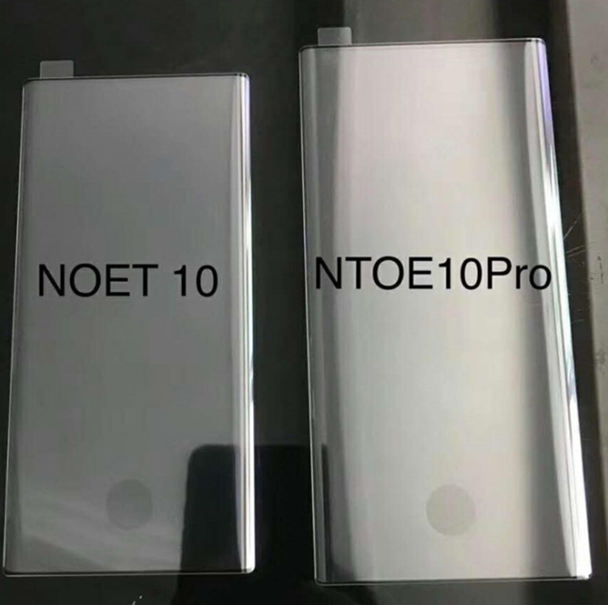 Samsung Galaxy Note10’un Ekran Koruyucuları Ortaya Çıktı