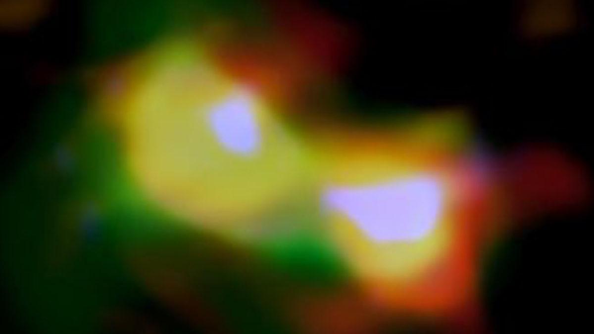 Astronomlar, Bilinen İlk Galaksi Birleşimini Gözlemledi