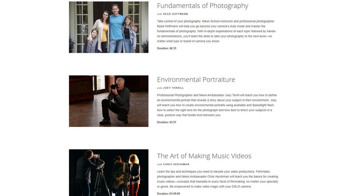 Nikon, Fotoğrafçılığa Atılmak İsteyen Herkes İçin Kurslarını Ücretsiz Yaptı