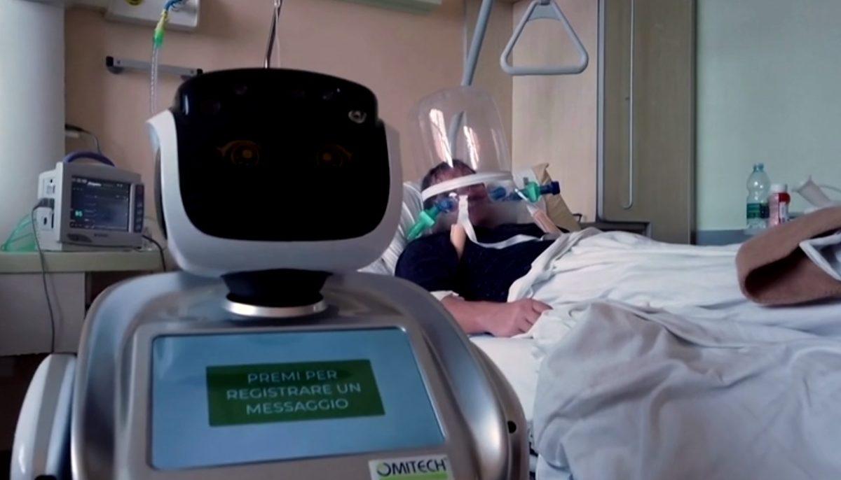 İtalya, Koronavirüsle Mücadelede Robotlardan Yardım Almaya Başladı