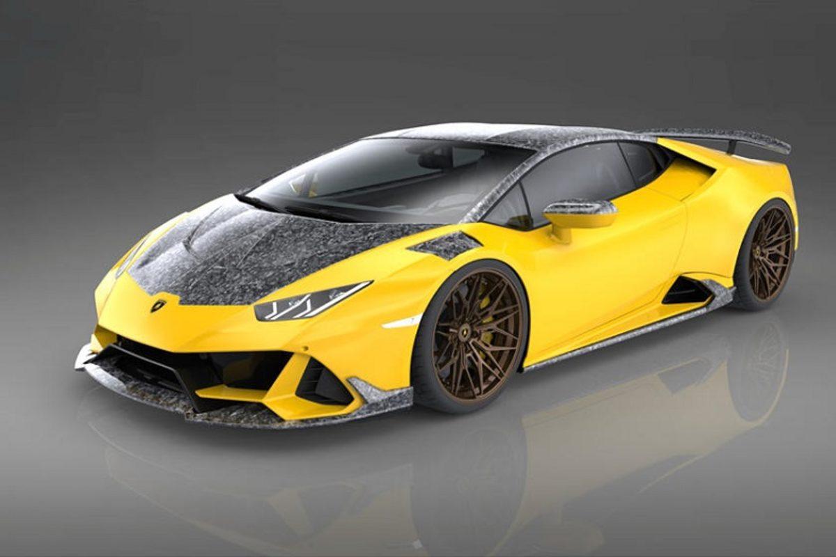Dünyanın İlk Karbon Fiber Lamborghini Huracan Evo Modeli