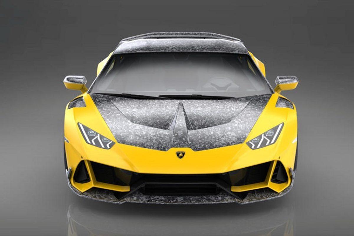 Dünyanın İlk Karbon Fiber Lamborghini Huracan Evo Modeli