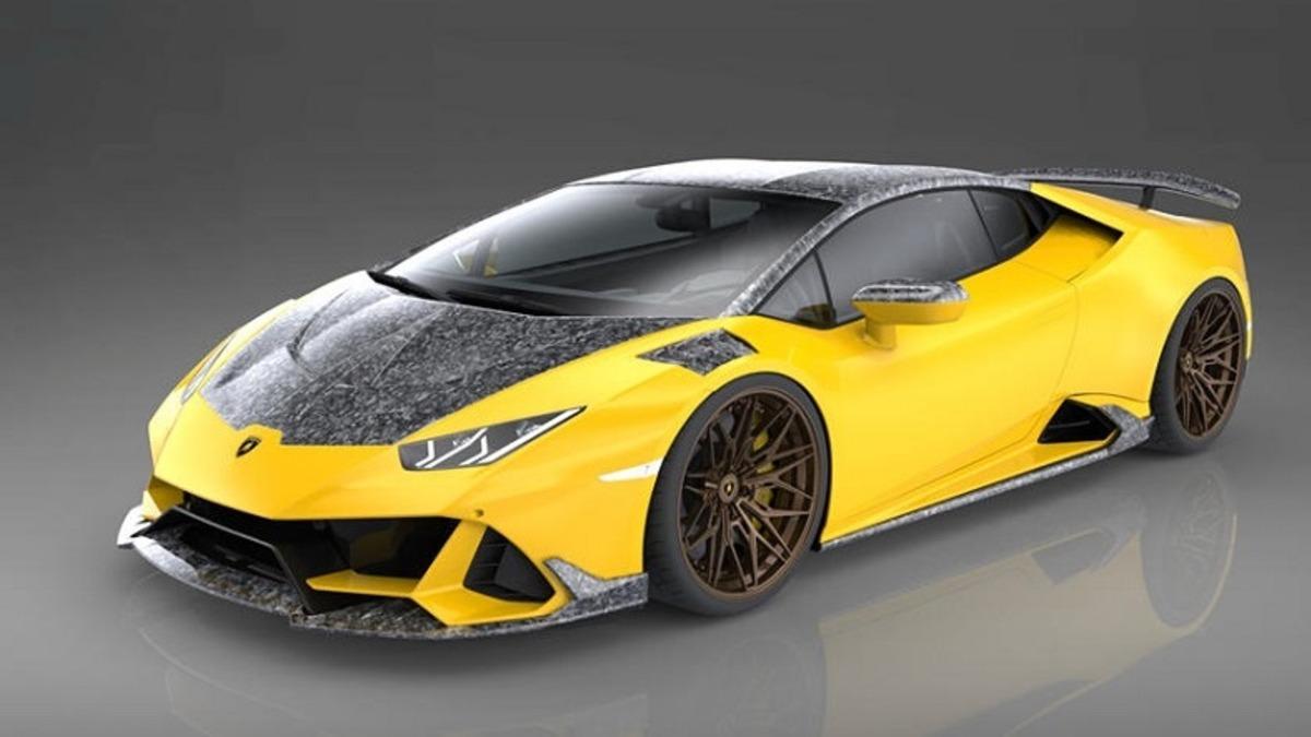 Dünyanın İlk Karbon Fiber Lamborghini Huracan Evo Modeli