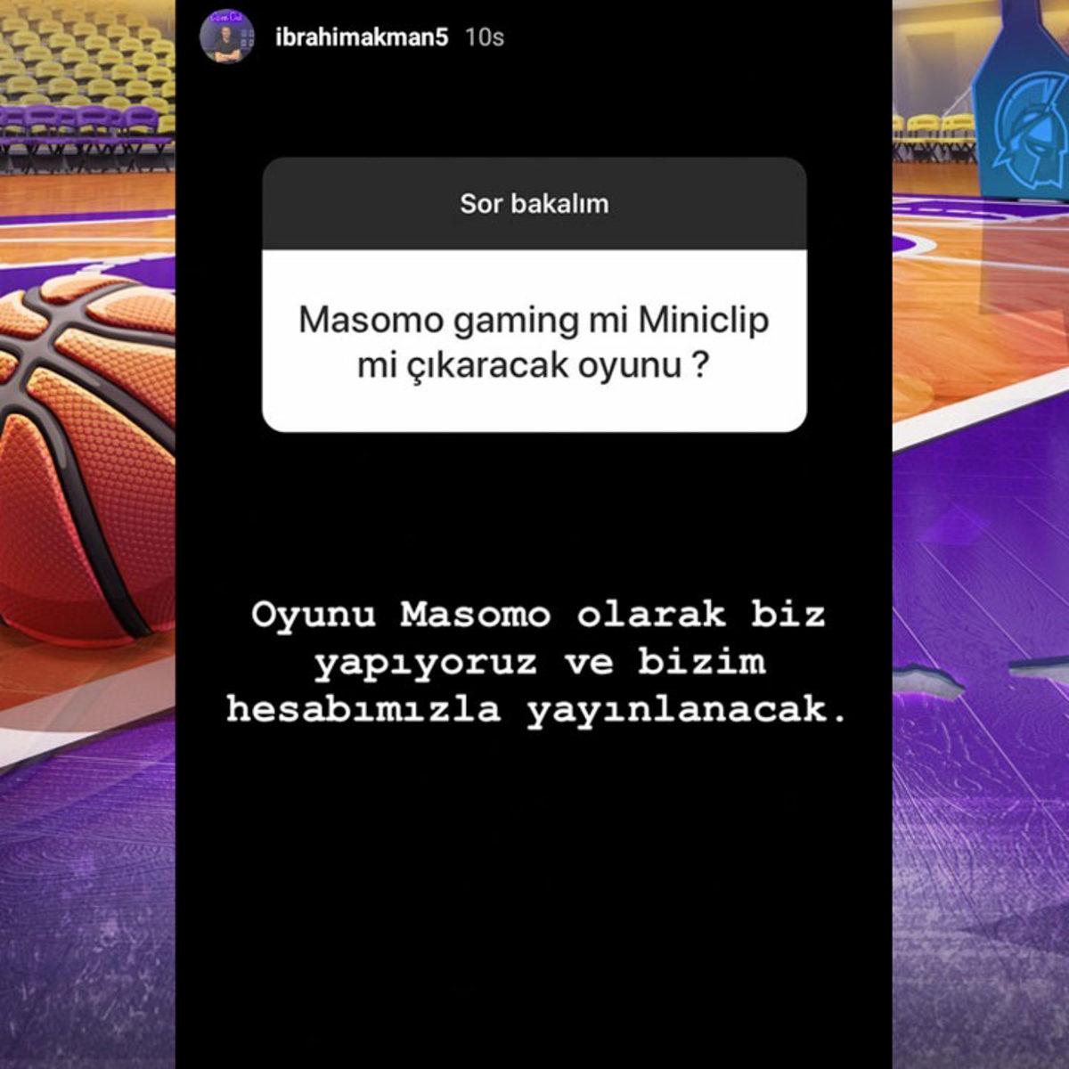 Kurucumuz İbrahim Akman, Masomo’nun Yeni Basketbol Oyunundan 20 Heyecan Verici Detayı Paylaştı