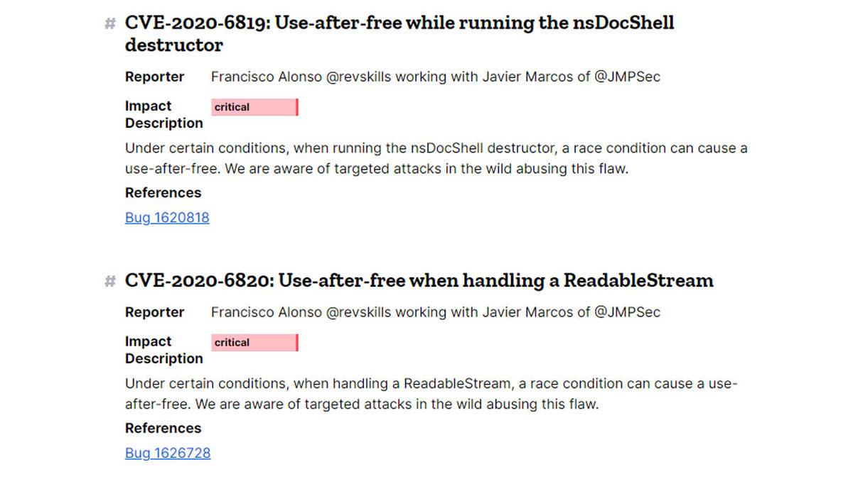 Firefox’a Çok Önemli İki Güvenlik Açığını Gideren Bir Güncelleme Geldi