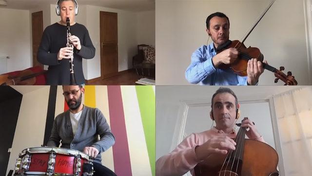 Fransa Ulusal Orkestrası, Karantina Günlerinde Evden Müzik Çaldı