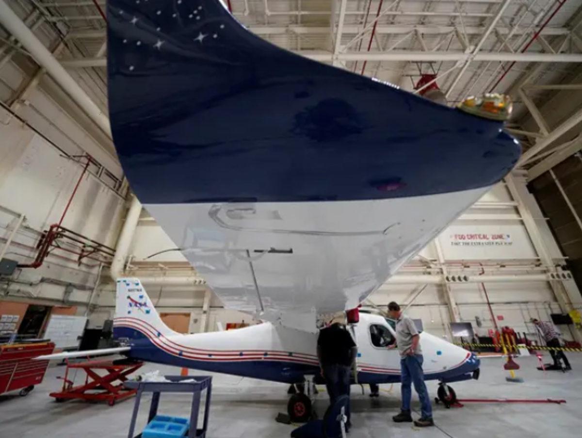 NASA, Kanatlarında 14 Motor Bulunan Tam Elektrikli Uçak Geliştirdi