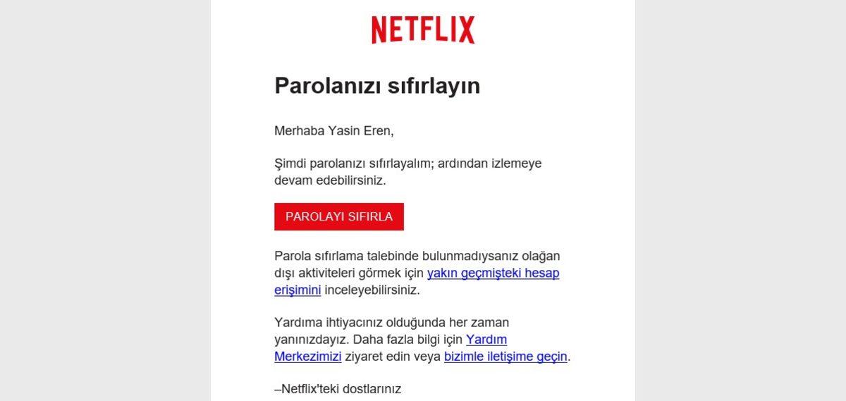 Unutulan Netflix Şifresi Nasıl Değiştirilir?