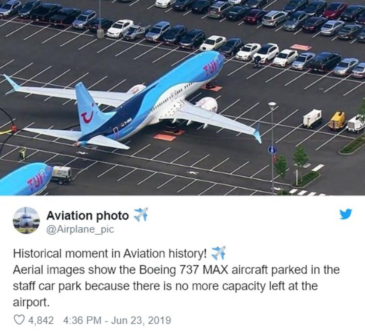 Boeing, Uçuş Yasağı Bulunan 737 Max’lere Otopark Bulamıyor (Video)