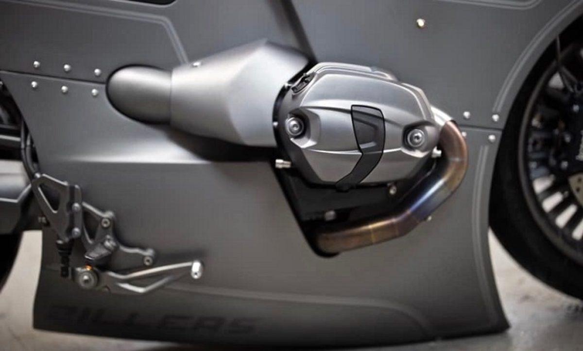 Fütüristik Bir Tasarımla Modifiye Edilen Özel Üretim BMW R9T