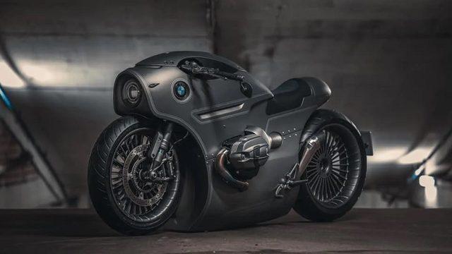 Fütüristik Bir Tasarımla Modifiye Edilen Özel Üretim BMW R9T