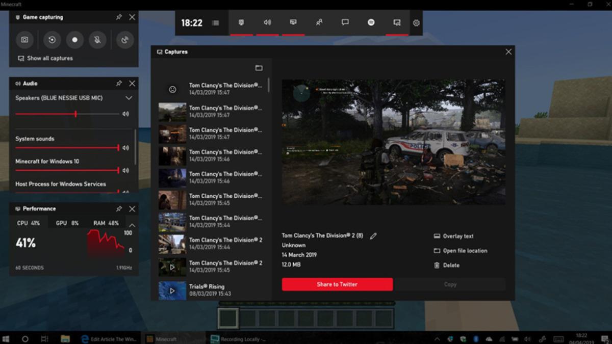 Microsoft’un Yenilenen Windows 10 Oyun Çubuğu ile Sunduğu 6 Özellik
