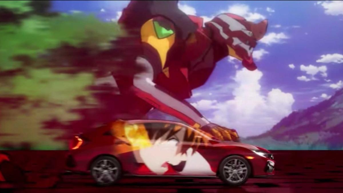 Honda Civic’in Evangelion’la Bir Araya Geldiği Anime Reklamları