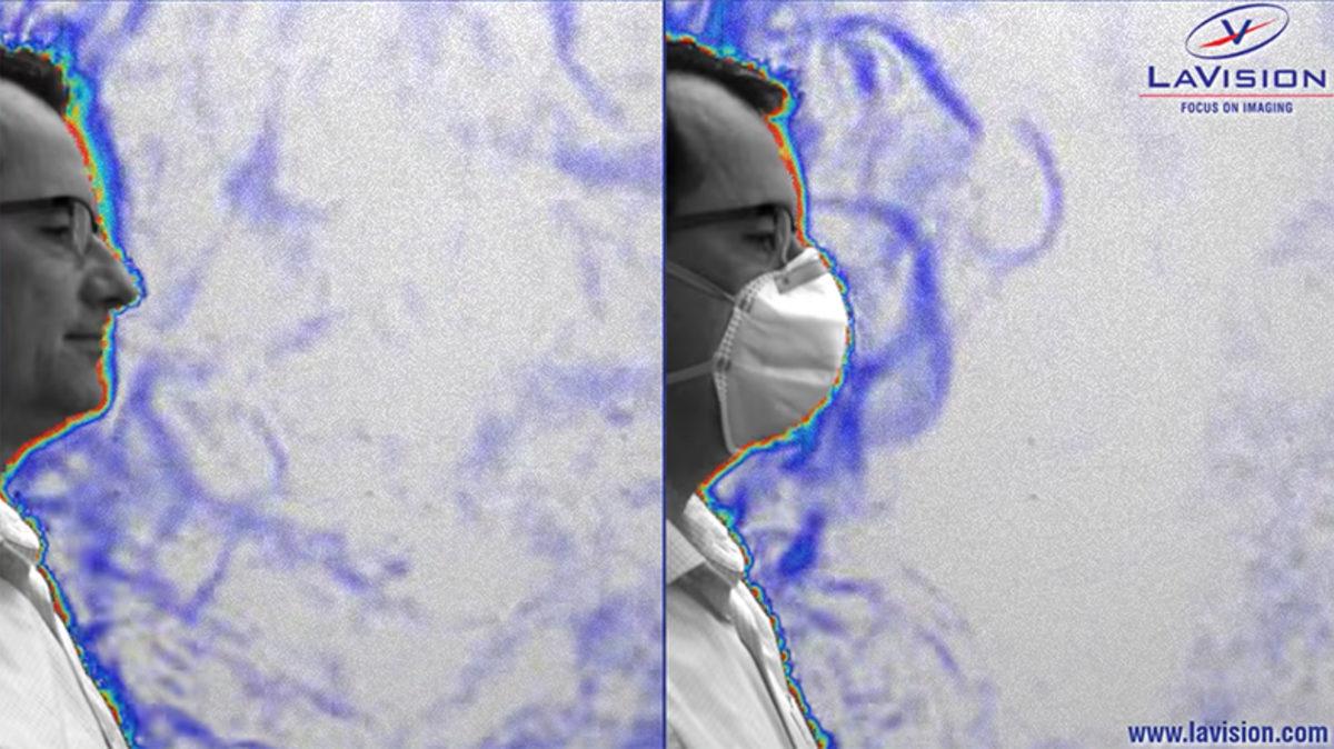 150 Yıllık Teknikle Maskelerin, Virüslerin Yayılmasını Nasıl Engellediği Gösterildi (Video)