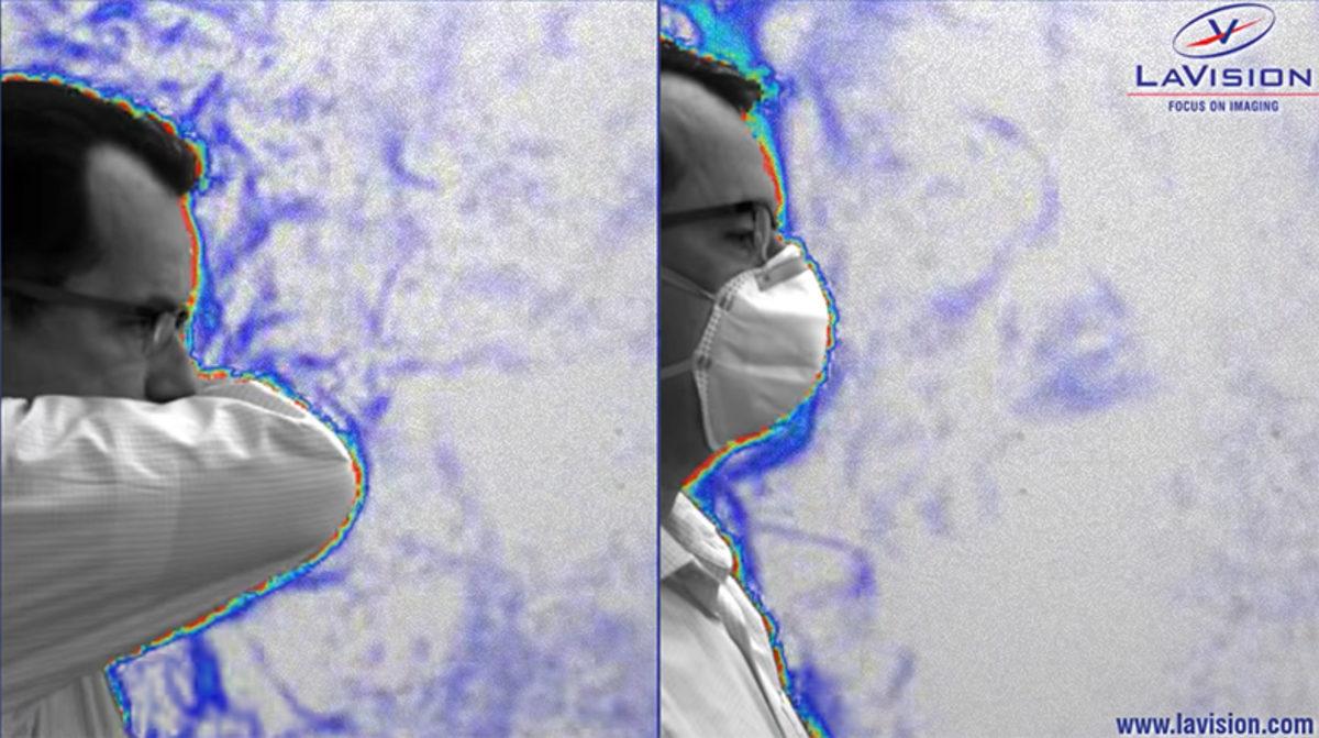 150 Yıllık Teknikle Maskelerin, Virüslerin Yayılmasını Nasıl Engellediği Gösterildi (Video)