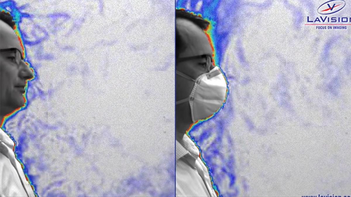 150 Yıllık Teknikle Maskelerin, Virüslerin Yayılmasını Nasıl Engellediği Gösterildi (Video)