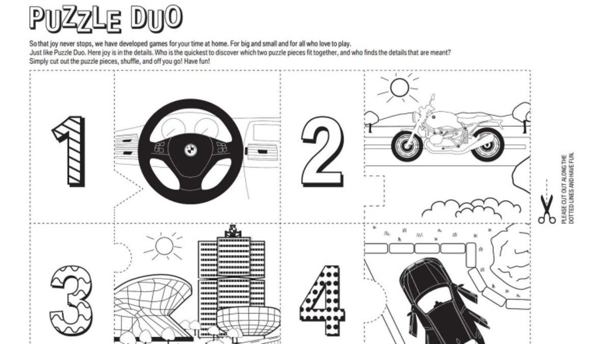 BMW, Evde Canı Sıkılanlar İçin Bir Dizi Masa Oyunu Yayınladı