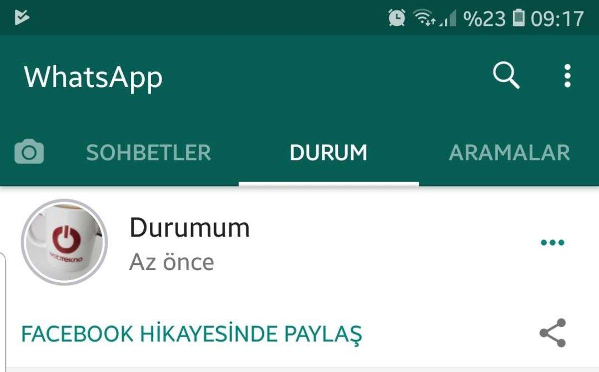 WhatsApp, Durum Özelliğinin Diğer Platformlarda da Paylaşılmasını Test Ediyor
