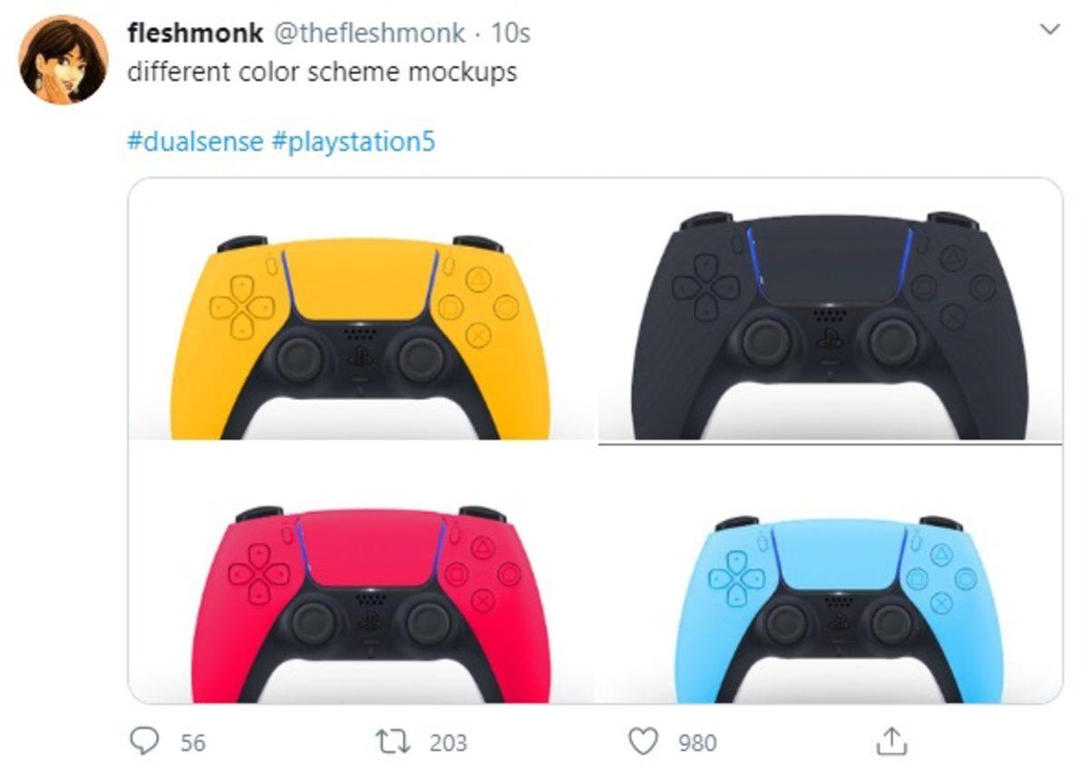 PS5 Kontrol Cihazı DualSense İçin Oluşturulan Farklı Renkte Tasarımlar