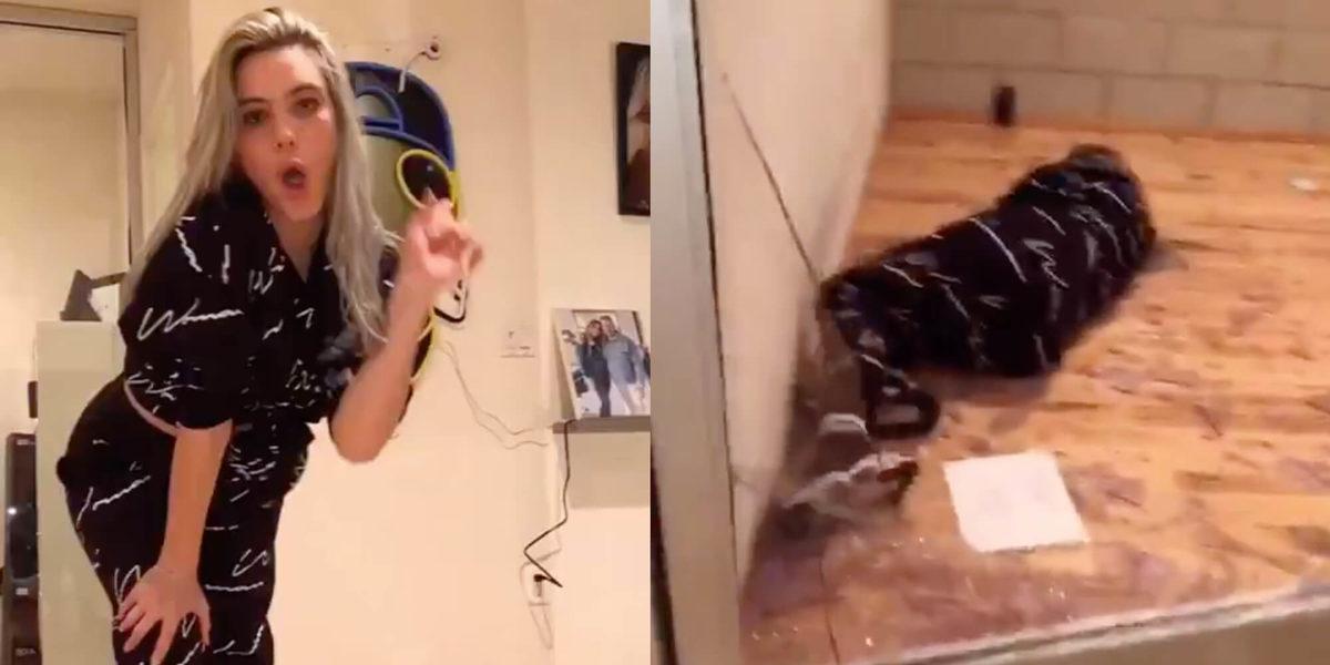 Bir YouTuber’ın Cam Kapı Üzerine ’Uçtuğu’ Anlar Viral Oldu (Video)