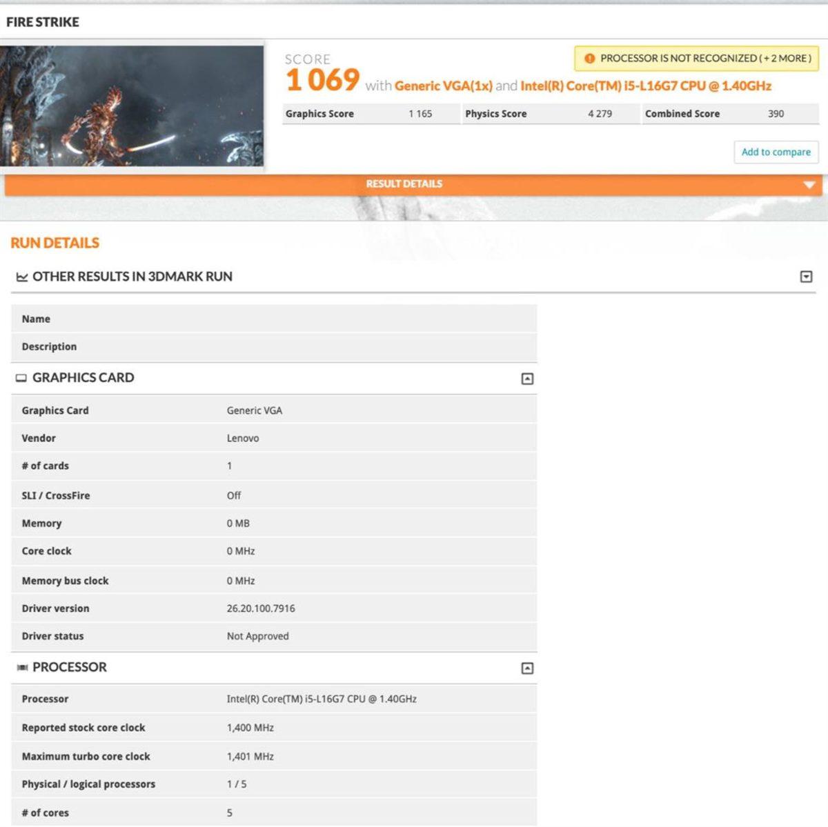 Intel’in Lakefield İşlemcisi, Yeni Bir Benchmark Testinde Ortaya Çıktı