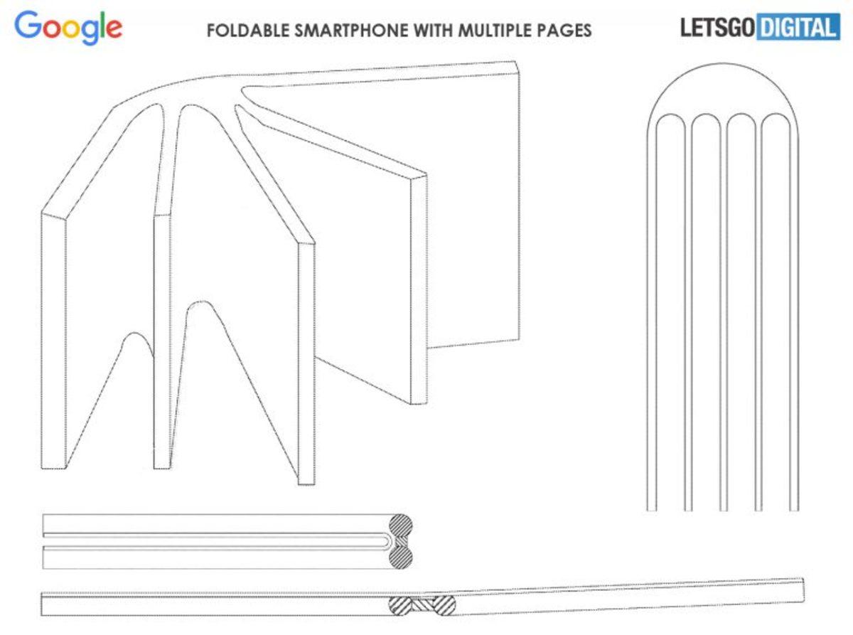 Google, İlginçlikte Rakip Tanımayan Bir Katlanabilir Telefon Patenti Aldı