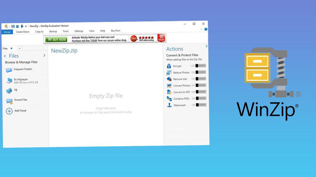 WinZip Ne İşe Yarar, Nasıl Kullanılır?