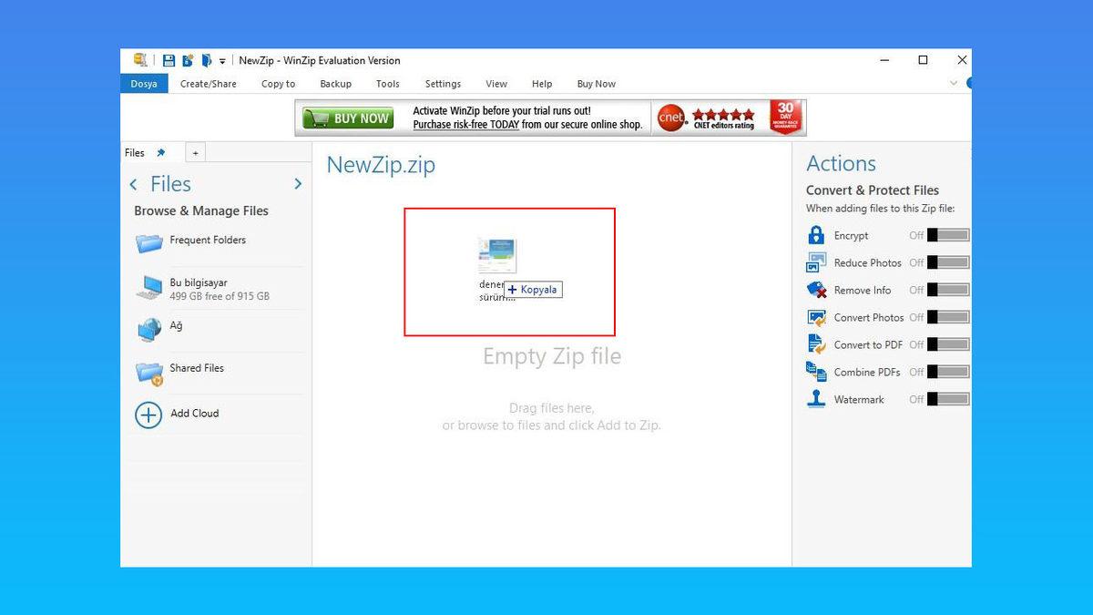 WinZip Ne İşe Yarar, Nasıl Kullanılır?
